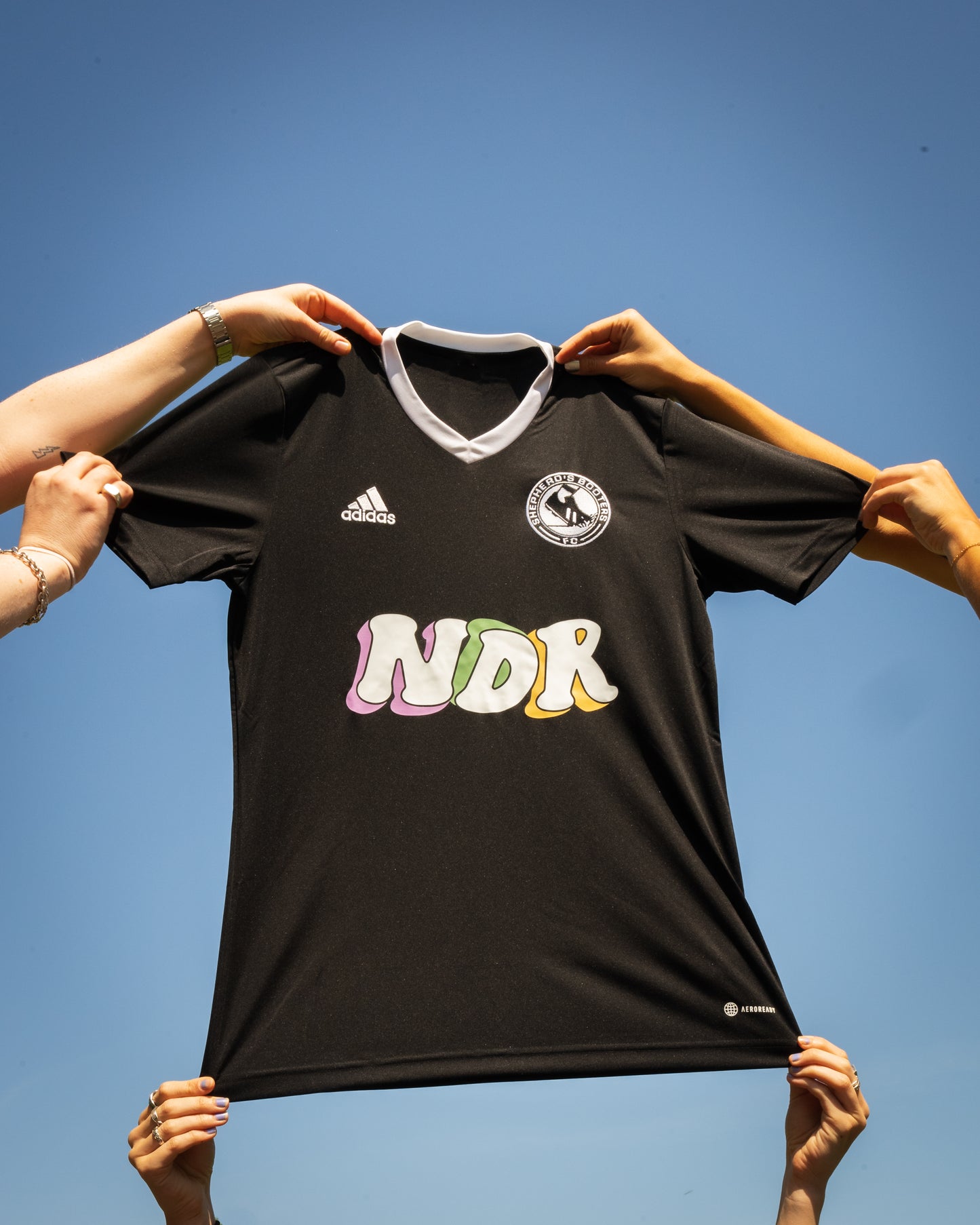 NDR X Shepherd’s Booters Football Top