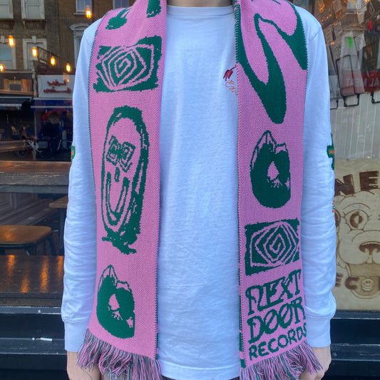 Pink & Green Scarf