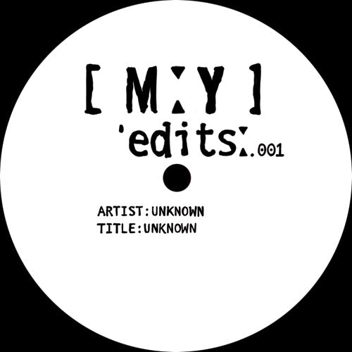 Unknown - MOXY EDITS 001 [MYEDITS001]